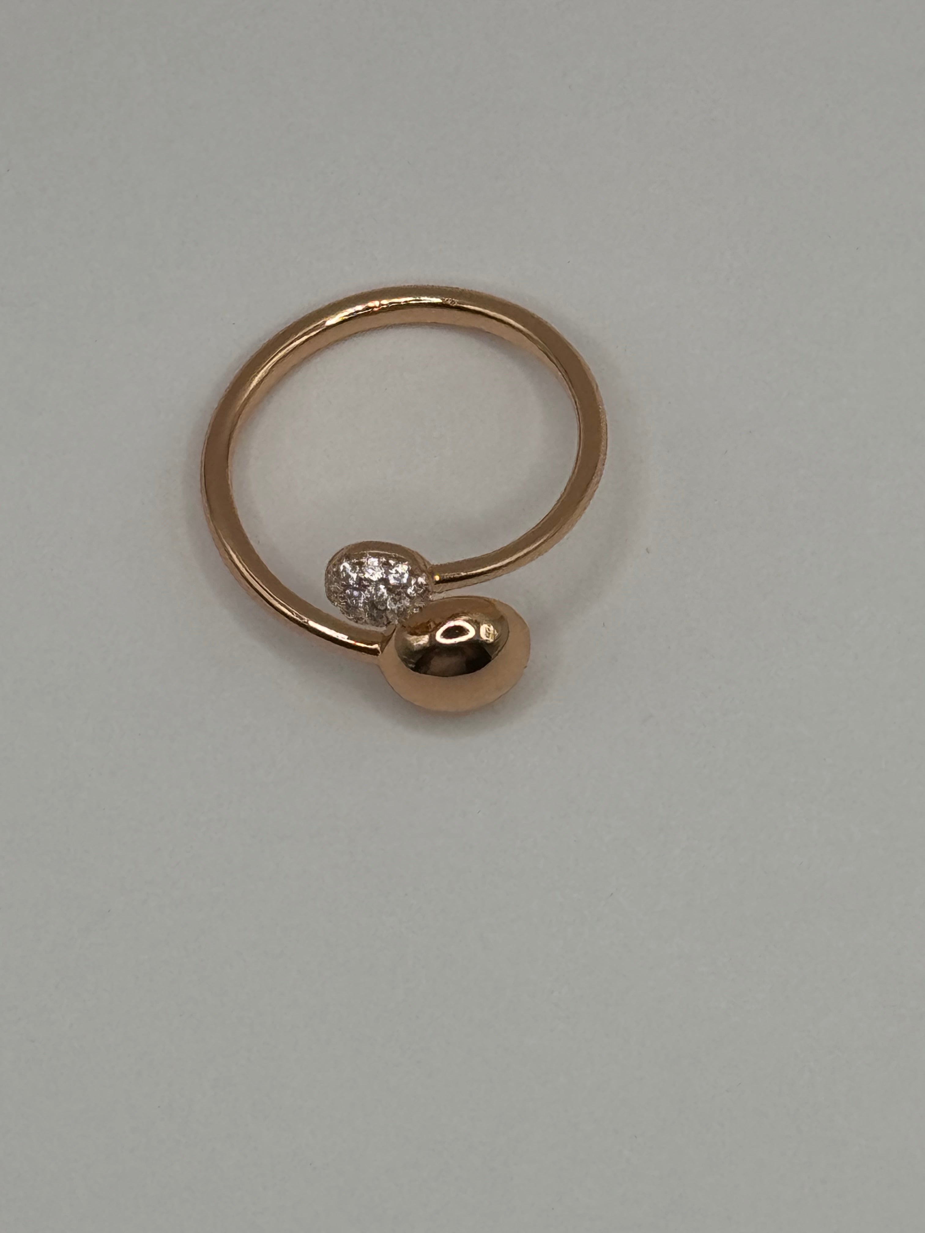 Bague Argent Et Pierres Semi-précieuses - Création Agathe Saint Girons N°144 - Taille 54 - État Très Bon Avec Patine